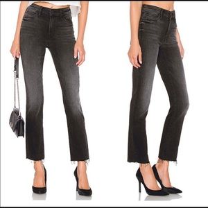 MOTHER The Rascal Snippet Jeans Revolve Black 28